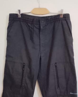 Pantaloncini chino " Herod" ,neri, tipo cargo,tg.M