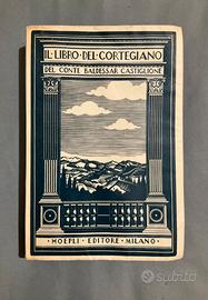 Il Libro del Cortigiano, 1929, RARO, vintage
