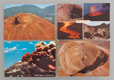 16 cartoline vulcani e solfatare Pozzuoli