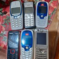 6 telefonini cellulari