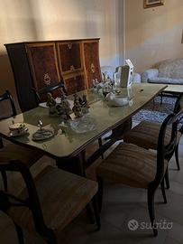 Tavolo con 6 sedie