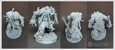 Stampa 3D Resina - Miniature D&D, Wargame