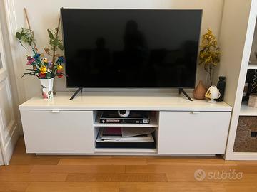 Mobile TV IKEA BYÅS bianco Porta TV