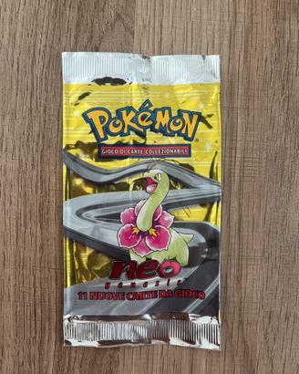 Pokemon - Set Neo Genesis bustina vuota 2001 ITA