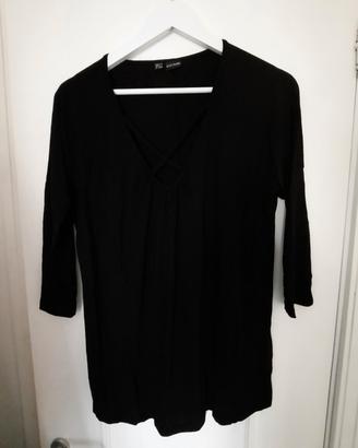 Maglietta donna BODYFLIRT Nera Taglia S