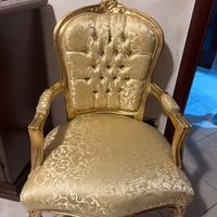 Poltrone stile barocco