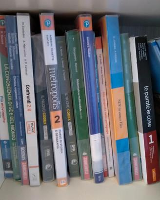 Libri scolastici liceo scienze umane Villa Greppi
