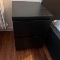 2 comodini Malm Ikea