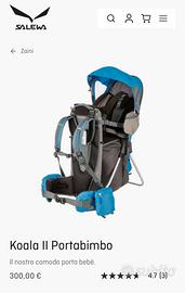 Zaino porta Bambini Salewa Koala II