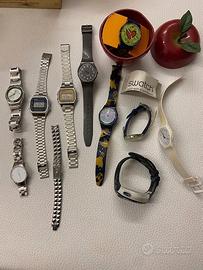 Orologi Swatch, Casio,CK,DeG,ecc. Vintage