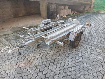 Carrello porta moto Ellebi 3 posti