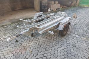 Carrello porta moto Ellebi 3 posti