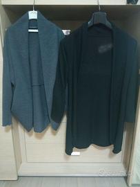 Due maglie cardigan donna mezza stagione 