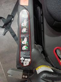 seggiolino auto Foppapedretti attacco sia cinture 