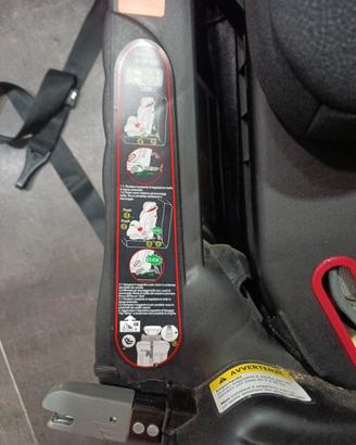 seggiolino auto Foppapedretti attacco sia cinture 