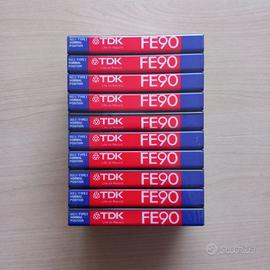 Cassette audio TDK FE 90 Nuove sigillate