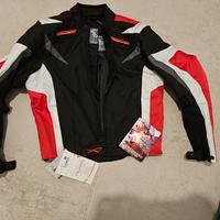 giubbotto moto con fodera interna 