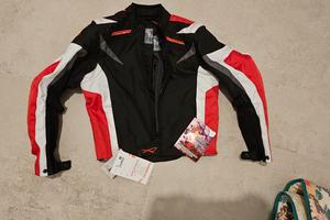 giubbotto moto con fodera interna 