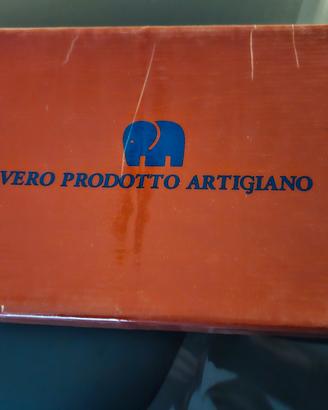 scarpe artigianali Nuove vera pelle tg n.40 