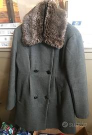 Cappotto grigio con pelo - Oltre