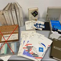 Manuali e programmi anni '80, '90 e 2000 per PC