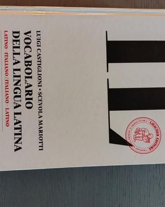 VOCABOLARIO DELLA LINGUA LATINA IL