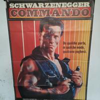 manifesto film:Commando Arnold Schwarzenegger