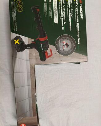 Pistola silicone Parkside a batteria ricaricabile