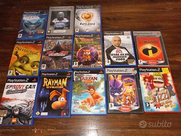 Lotto Giochi PlayStation 2 PS2 – Rayman, Spyro, Sh