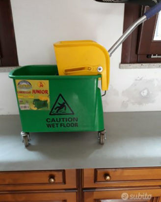 Carrello mop lavapavimenti