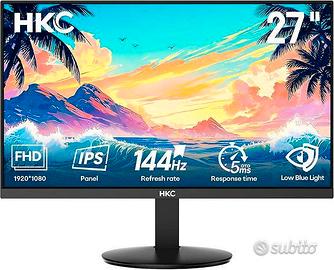 HKC V2718S Monitor 27" FHD 144Hz IPS Gaming