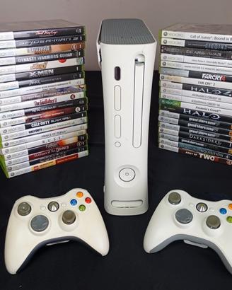 Xbox 360 + 2 Pad Originali + Cavi - Funzionante