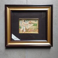 Quadro incorniciato raffigurante Pulcinella