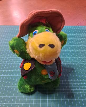 Peluche Prezzemolo Drago verde di Gardaland