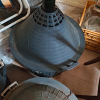 10 damigiane vetro 54 litri