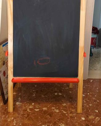Lavagna da disegno gesso + rullo nuovo  di carta