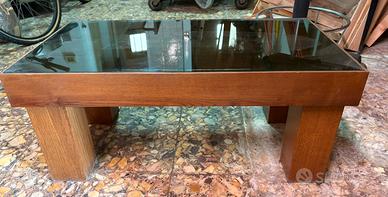 Tavolino da fumo in rovere