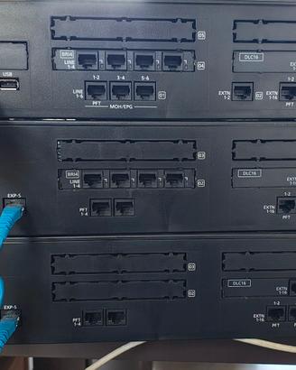 Sistema Telefonico panasonic KX NS500 + accessori
