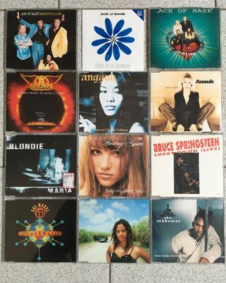 CD singoli e CD singoli mix dance pop rock ecc