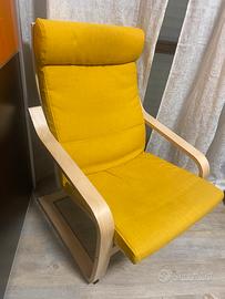 Sedia-poltrona da salotto/cucina/camera da letto