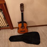 chitarra sakura  920 3/4  + porta chitarra 