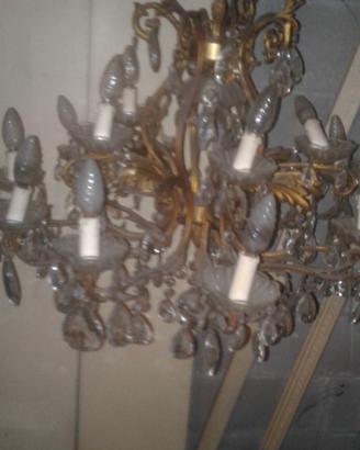 Lampadario a goggia