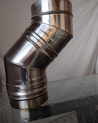 Canna fumaria in acciaio inox diametro 200