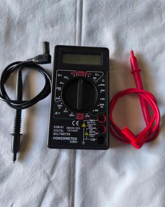 Multimetro digitale a batteria 