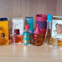 Lotto di mignon di profumi vintage griffati