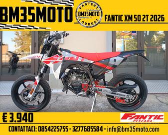Fantic XM 50 2T Motard 2026