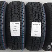 4 gomme 215 60 16 sava a553