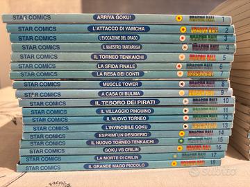 Serie Manga Dragon Ball - costina azzurra