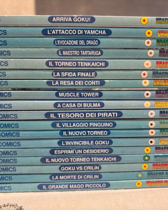 Serie Manga Dragon Ball - costina azzurra