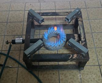 bruciatore a gas